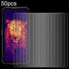 For Ulefone Armor 28 Ultra Thermal 50pcs 3D 0.3mm Fine Hole High Aluminum Tempered Glass Film - 1