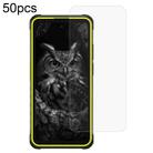 For Ulefone Armor X31 Pro 50pcs 3D 0.3mm Fine Hole High Aluminum Tempered Glass Film - 1