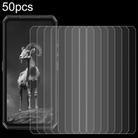 For Ulefone Armor 28 Pro 50pcs 3D 0.3mm Fine Hole High Aluminum Tempered Glass Film - 1