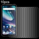 For Umidigi Bison X20 10pcs 3D 0.3mm Fine Hole High Aluminum Tempered Glass Film - 1