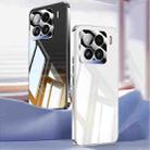 For Xiaomi 15 Electroplating Ice Crystal Airbag Full Coverage Shockproof Phone Case(Gray) - 2