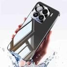 For Xiaomi 15 Electroplating Ice Crystal Airbag Full Coverage Shockproof Phone Case(Gray) - 3