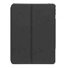 For iPad Pro 11 2024 L13-A 360 Rotation Acrylic Transparent Bluetooth Keyboard Leather Case With Touch Control(Black) - 2