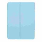 For iPad Pro 11 2024 L13-BS 360 Rotation Acrylic Transparent Bluetooth Keyboard Leather Case with Backlight(Blue) - 2