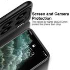 For Xiaomi 15 Classic Tilt Strip Grain Magnetic PC Hybrid TPU Phone Case(Red) - 3