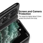 For Redmi Note 14 Pro+ 5G Classic Tilt Strip Grain Magnetic PC Hybrid TPU Phone Case(Blue) - 3