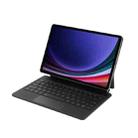 For Samsung Galaxy Tab S10+ / S9 FE+ P810 Magnetic Bluetooth Keyboard Leather Tablet Case(Black) - 3