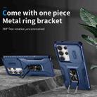 For Samsung Galaxy S25 Ultra 5G Sliding Camshield Holder Phone Case(Blue) - 2
