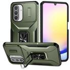 For Samsung Galaxy A26 5G Sliding Camshield Holder Phone Case(Alpine Green) - 1