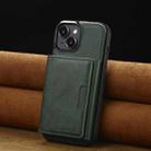 For iPhone 13 mini LC.IMEEKE L5 Series Detachable RFID Card Bag Magsafe Phone Case(Green) - 2