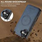 For iPhone 17 LC.IMEEKE L5 Series Detachable RFID Card Bag Magsafe Phone Case(Blue) - 4