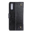 For Sony Xperia 5 II Copper Buckle Nappa Texture Horizontal Flip Leather Case with Holder & Card Slots & Wallet(Black) - 3