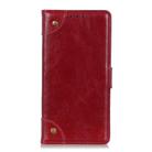 For Sony Xperia 5 II Copper Buckle Nappa Texture Horizontal Flip Leather Case with Holder & Card Slots & Wallet(Wine Red) - 2