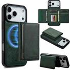 For iPhone 17 Pro LC.IMEEKE L5 Series Detachable RFID Card Bag Magsafe Phone Case(Green) - 1