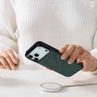 For iPhone 17 Pro Max LC.IMEEKE L5 Series Detachable RFID Card Bag Magsafe Phone Case(Green) - 3