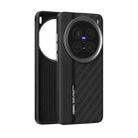 For vivo X200 Pro ABEEL 6D Micro Relief MagSafe Magnetic Phone Case(Black) - 1