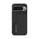 For Google Pixel 9 Pro XL ABEEL 6D Micro Relief MagSafe Magnetic Phone Case(Carbon Fiber Black) - 2