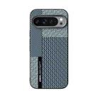 For Google Pixel 9 Pro XL ABEEL 6D Micro Relief MagSafe Magnetic Phone Case(Carbon Fiber Blue) - 2