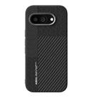 For Google Pixel 9a ABEEL 6D Micro Relief MagSafe Magnetic Phone Case(Carbon Fiber Black) - 2