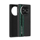 For Huawei Mate X5 / X3 ABEEL 6D Micro Relief MagSafe Magnetic Phone Case(Green) - 1