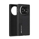 For Huawei Mate X5 / X3 ABEEL 6D Micro Relief MagSafe Magnetic Phone Case(Carbon Fiber Black) - 1