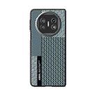 For Huawei Mate X5 / X3 ABEEL 6D Micro Relief MagSafe Magnetic Phone Case(Carbon Fiber Blue) - 2