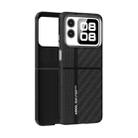 For Huawei nova Flip ABEEL 6D Micro Relief MagSafe Magnetic Phone Case(Black) - 1