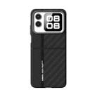 For Huawei nova Flip ABEEL 6D Micro Relief MagSafe Magnetic Phone Case(Black) - 2