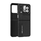 For Huawei nova Flip ABEEL 6D Micro Relief MagSafe Magnetic Phone Case(Carbon Fiber Black) - 1