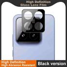 For Xiaomi 15 imak Rear Camera Lens Glass Film Black Version - 3