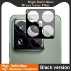 For Xiaomi 15 Pro imak Rear Camera Lens Glass Film Black Version - 3