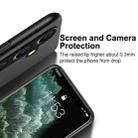 For Samsung Galaxy A16 4G Classic Tilt Strip Grain Magnetic PC Hybrid TPU Phone Case(Black) - 3