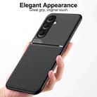 For Samsung Galaxy M35 Classic Tilt Strip Grain Magnetic PC Hybrid TPU Phone Case(Green) - 2