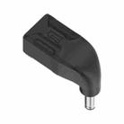 XT-021 XT60 Male to 5.5x2.1 3D Bend Interchange Adapter - 2