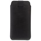 For iPhone XR QIALINO Nappa Texture Top-grain Leather Liner Bag with Card Slots(Black) - 2