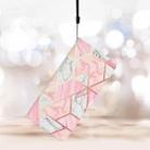 For Redmi Note 14 Pro+ 5G Colored Drawing Leather Phone Case(Pink Marble) - 2
