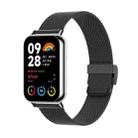 For Xiaomi Smart Band 9 Pro / 8 Pro Milan Buckle Metal Watch Band(Black) - 1