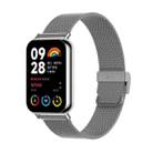 For Xiaomi Smart Band 9 Pro / 8 Pro Milan Buckle Metal Watch Band(Grey) - 1