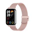 For Xiaomi Smart Band 9 Pro / 8 Pro Milan Buckle Metal Watch Band(Rose Pink) - 1