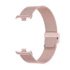 For Xiaomi Smart Band 9 Pro / 8 Pro Milan Buckle Metal Watch Band(Rose Pink) - 2