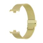 For Xiaomi Smart Band 9 Pro / 8 Pro Milan Buckle Metal Watch Band(Gold) - 2