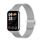 For Xiaomi Smart Band 9 Pro / 8 Pro Milan Buckle Metal Watch Band(Silver) - 1