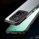 For Xiaomi 15 Pro Aurora Series Lens Protector + Metal Frame Phone Case(Black Purple) - 3