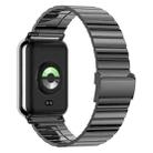 For Xiaomi Smart Band 9 Pro / 8 Pro One Bead Stainless Steel Metal Watch Band(Black) - 3