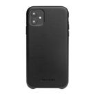 For iPhone 11 QIALINO Shockproof Cowhide Leather Protective Case(Black) - 2