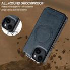 For iPhone 13 mini LC.IMEEKE Magsafe Phone Case(Blue) - 2
