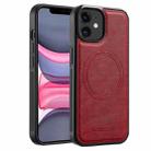 For iPhone 11 LC.IMEEKE Magsafe Phone Case(Red) - 1