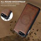 For iPhone SE 2022 / 2020 / 8 / 7 LC.IMEEKE Magsafe Phone Case(Brown) - 2