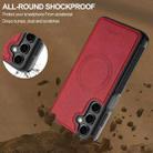 For Samsung Galaxy S24+ 5G LC.IMEEKE Magsafe Phone Case(Red) - 2