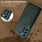 For Samsung Galaxy S22+ 5G LC.IMEEKE Magsafe Phone Case(Green) - 2